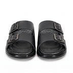 Sandale Double Boucle Confort Homme - Noir