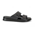 Sandale Double Boucle Confort Homme - Noir