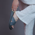 Sandale minimaliste Gris