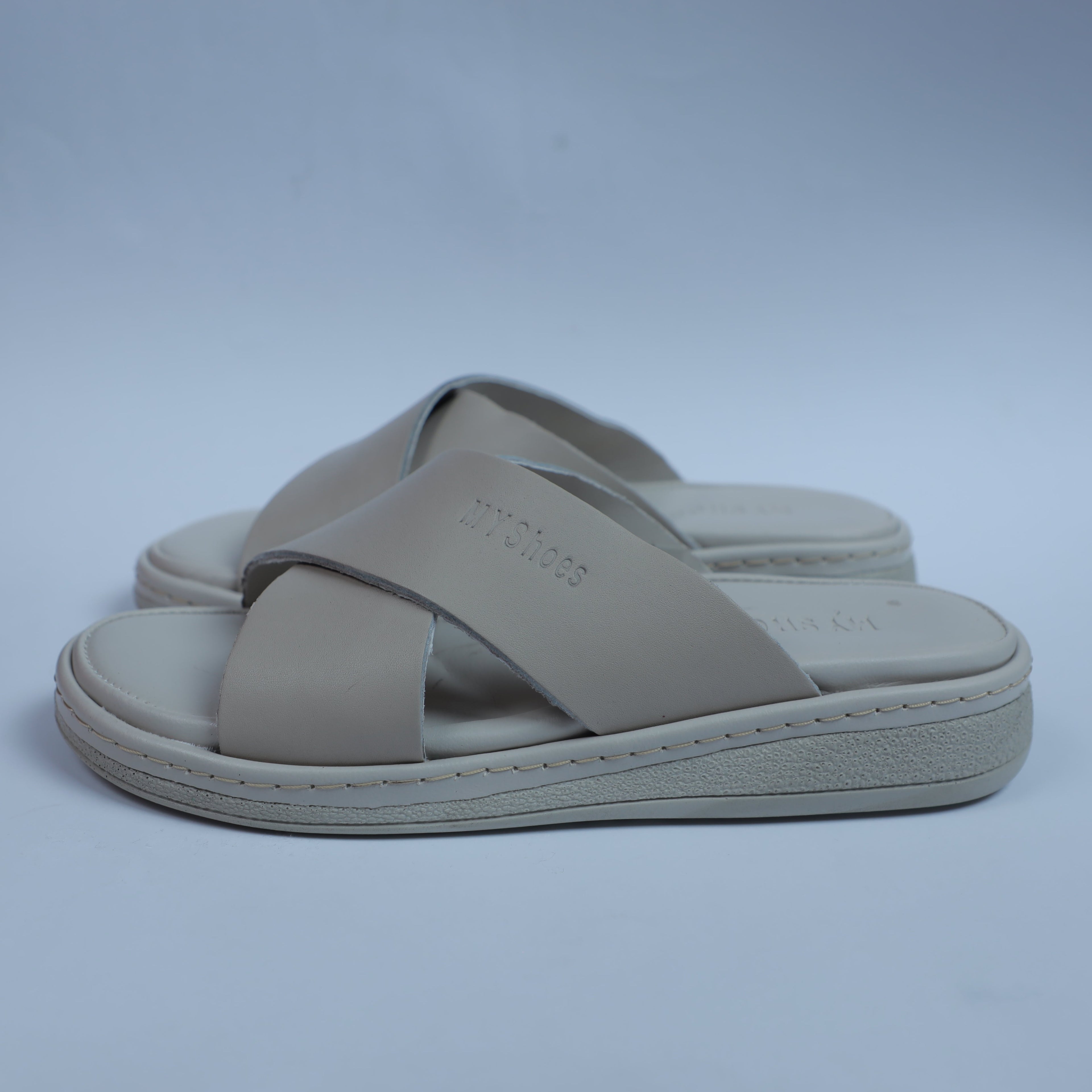 Sandale minimaliste Beige