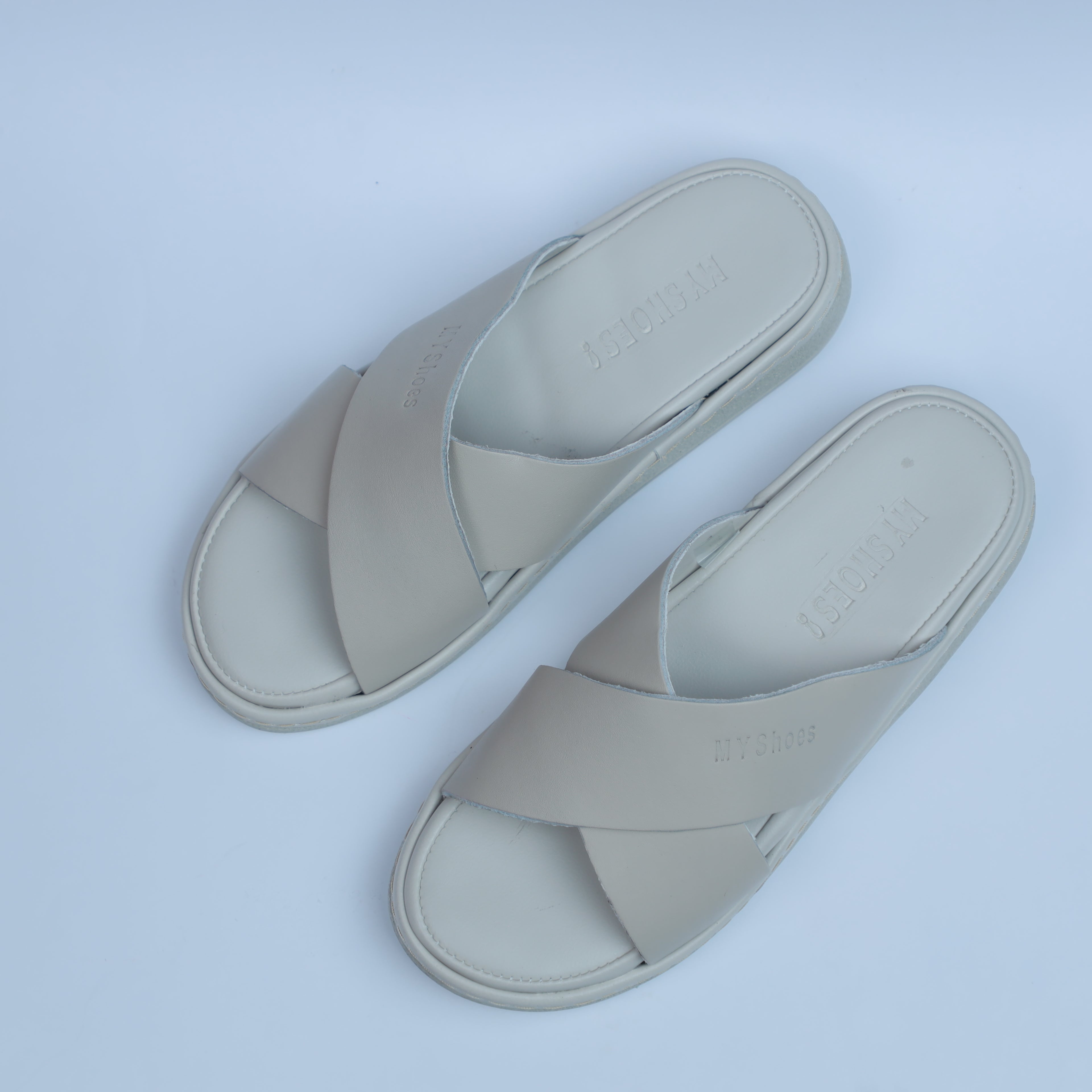 Sandale minimaliste Beige