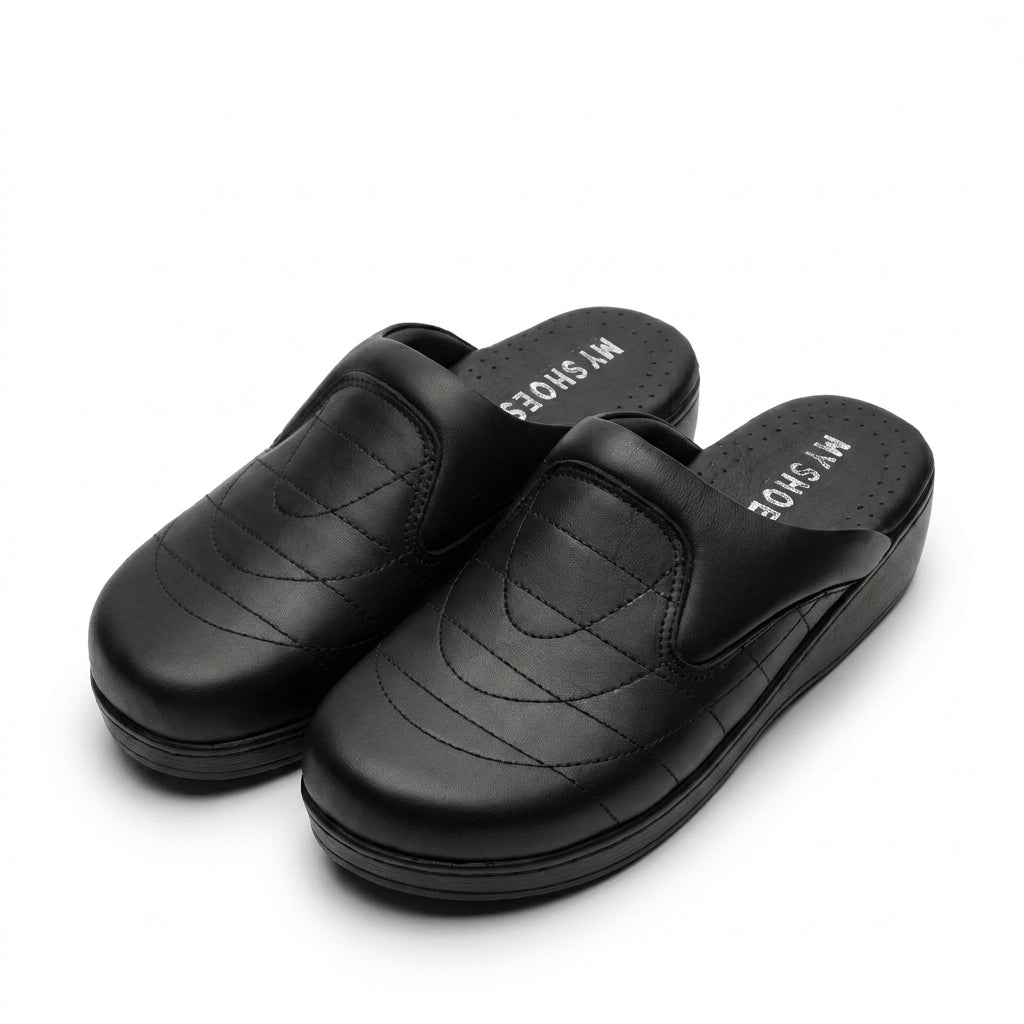 Sabots Femme SoftWalk – Noir
