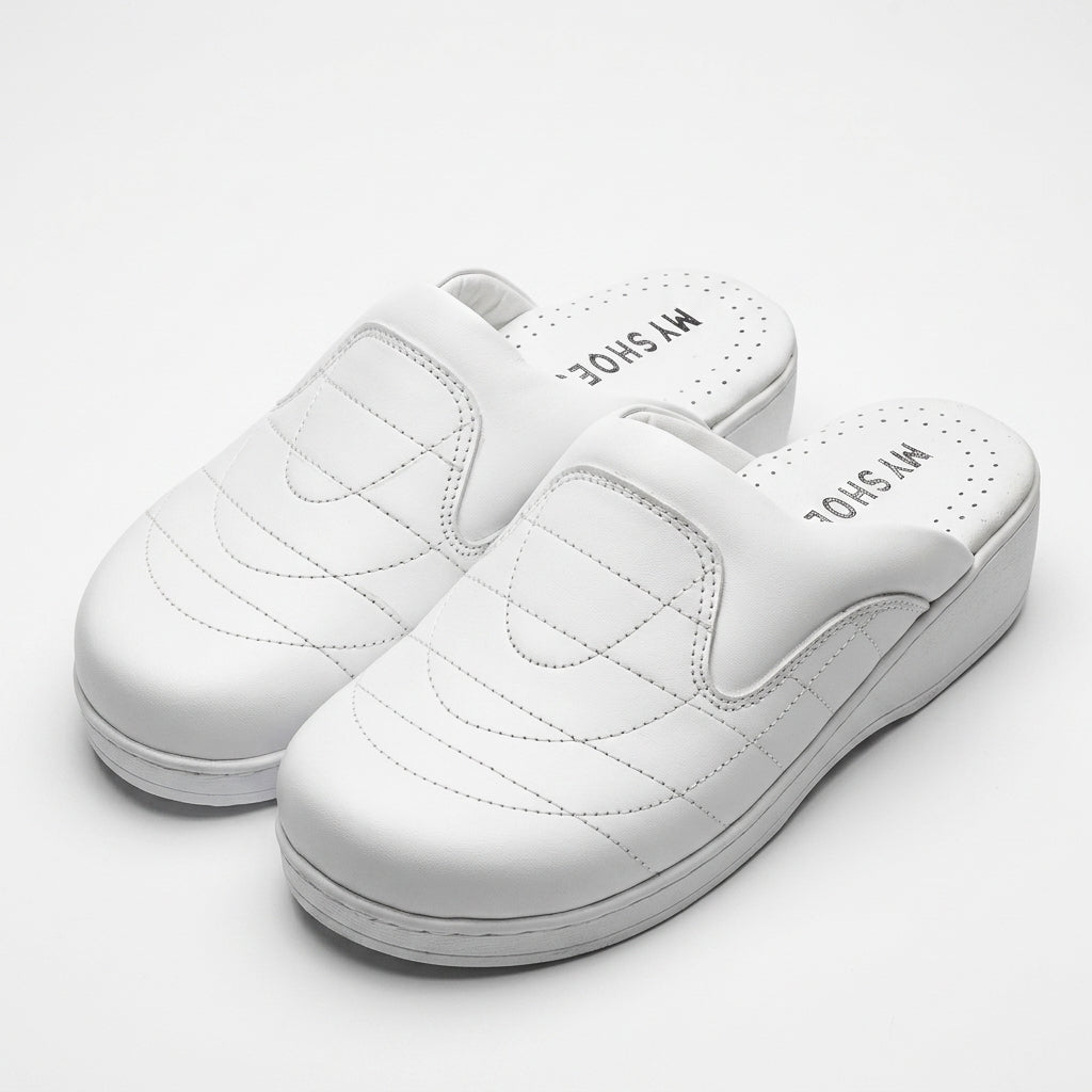 Sabots Femme SoftWalk – Blanc