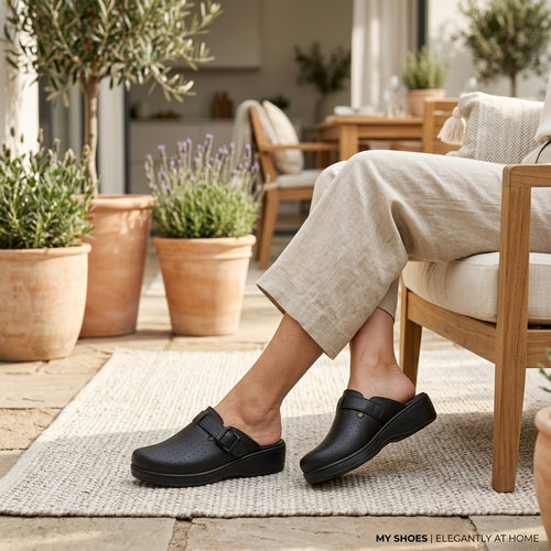 Sabot Médical Confort+ Femme - Noir